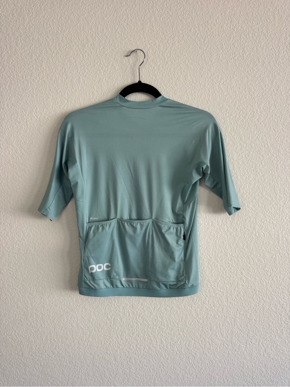 Poc Women's Turquoise  Cycling Jersey - Picture 2 of 3
